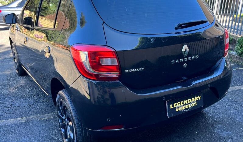 
								Hatch Renault Sandero 2019 Preto 98414 8 4 Média margem Quitado Usado full									